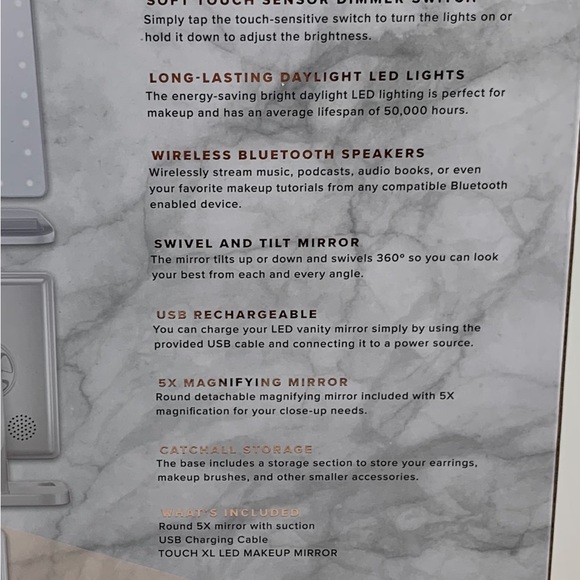 Impressions Vanity Touch XL LED Mirror - Picture 3 of 4